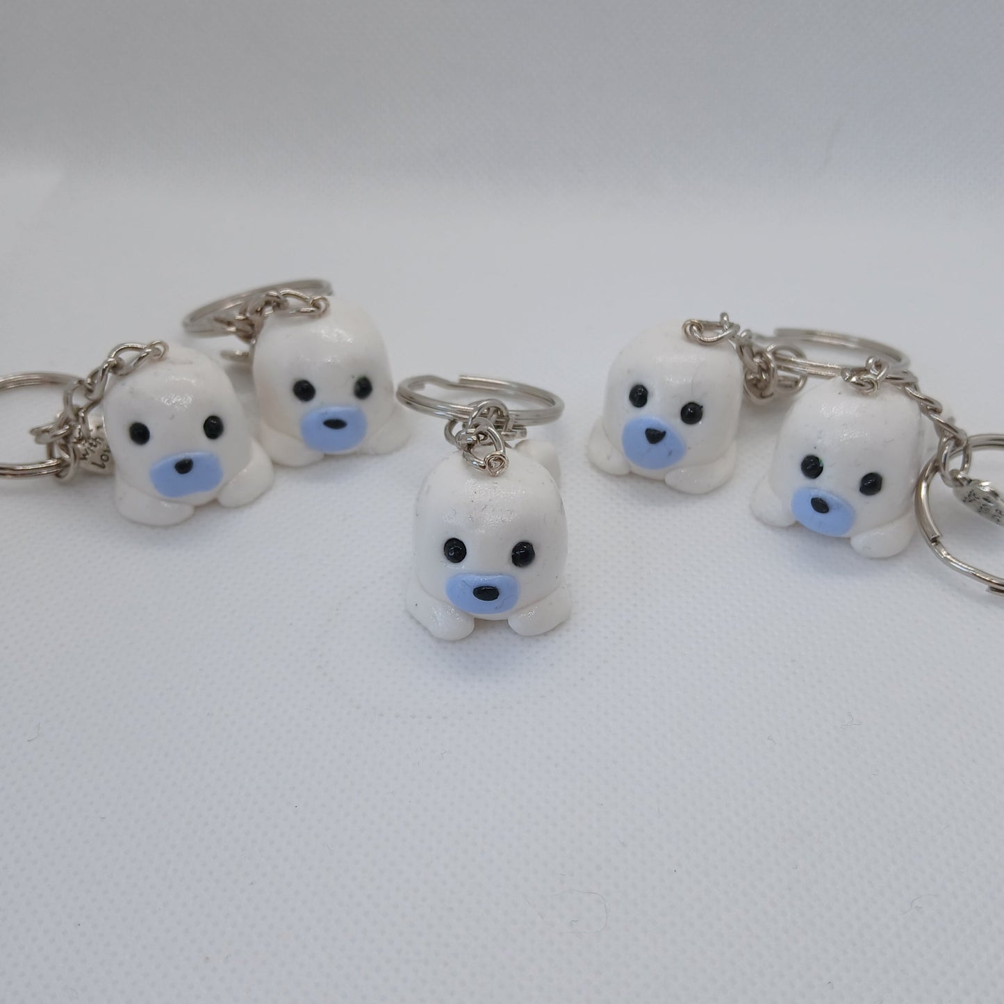 mama seal polymer clay keyring