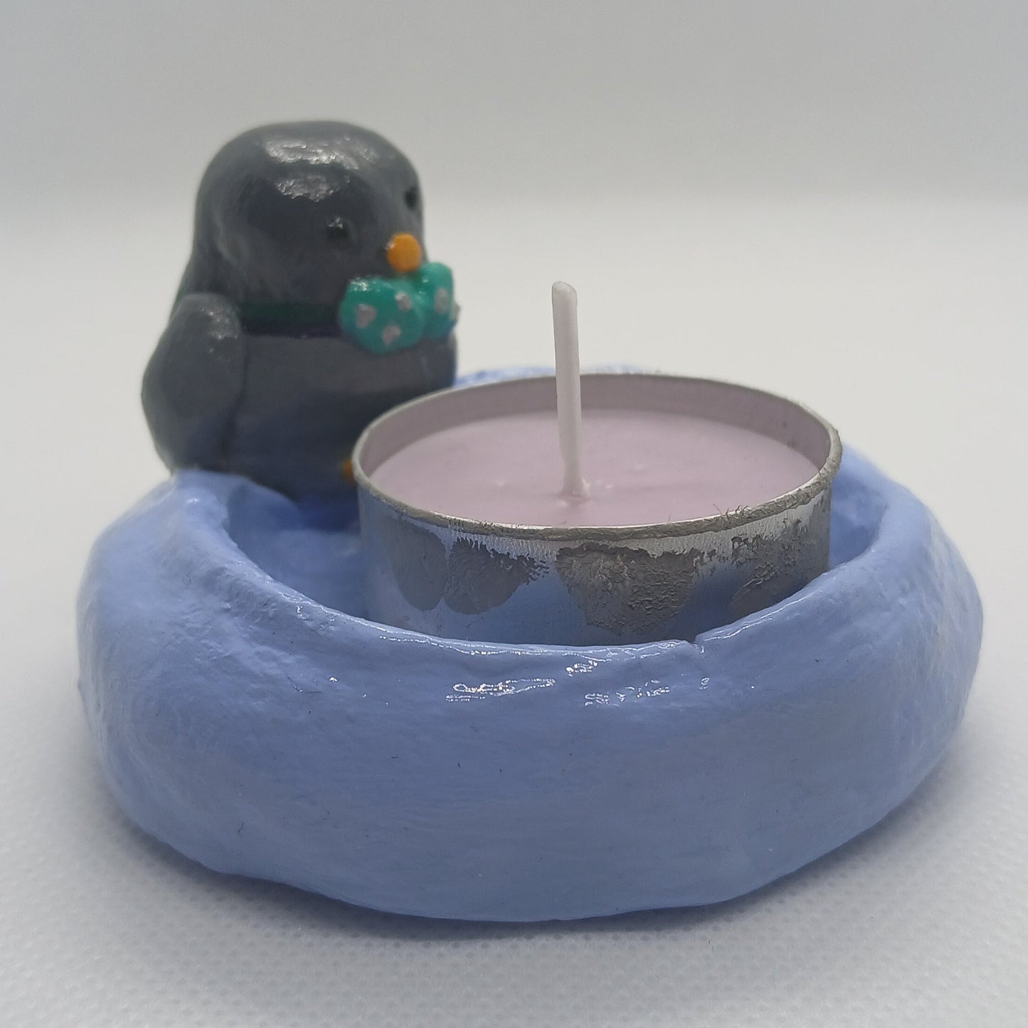 Parker the Posh Pigeon tealight holder