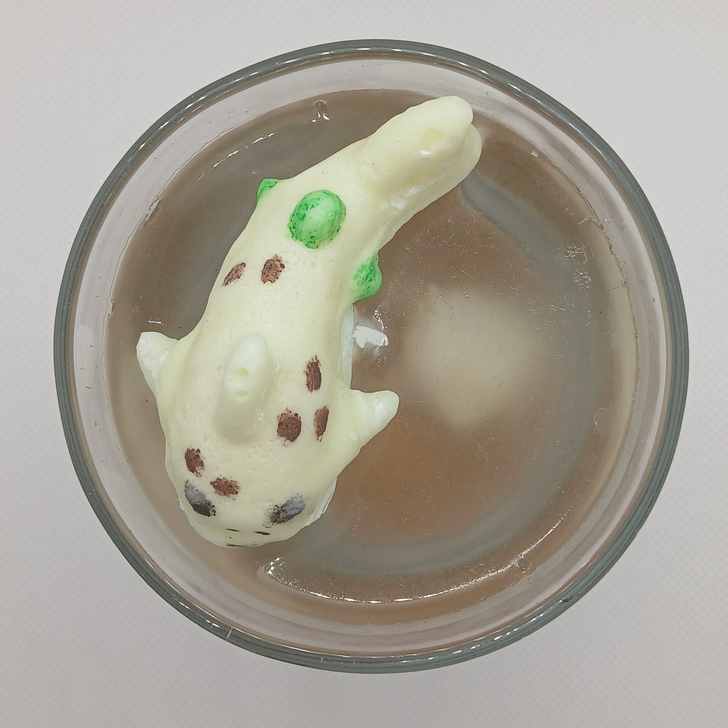 Larry the Lemon Shark candle