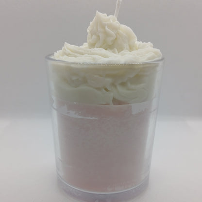 Strawberry and Vanilla dessert candle