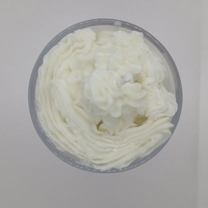 Strawberry and Vanilla dessert candle
