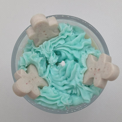 Gingerbread candle