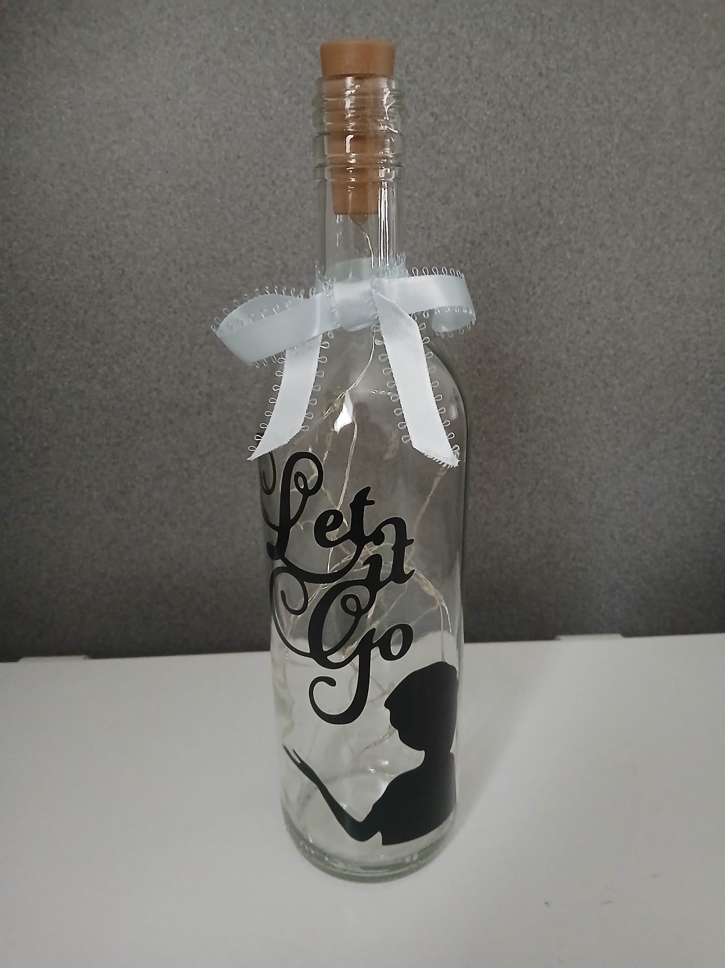 Frozen Elsa let it go LED bottle