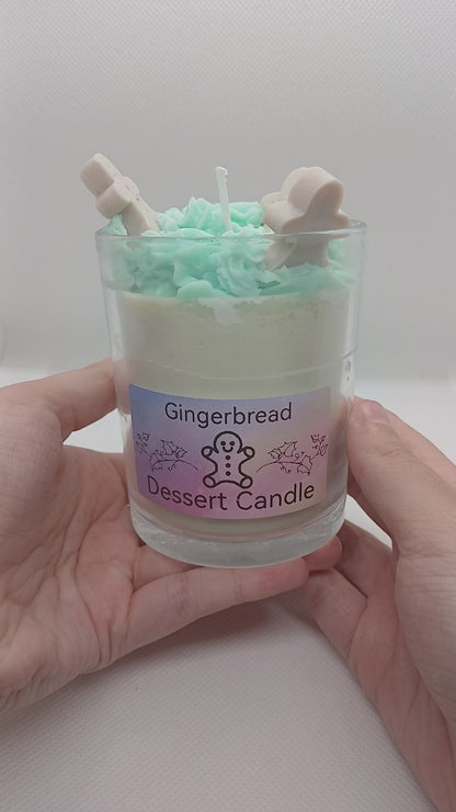Gingerbread candle